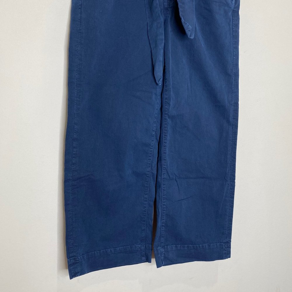 Mother The Paperbag Greaser Ankle Pants  More Than Words / Navy - Picture 9 of 15